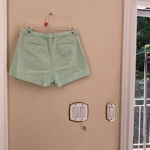 J Crew shorts mint green